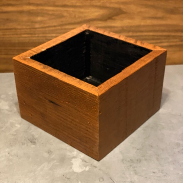 Small Reclaimed Wood Planter