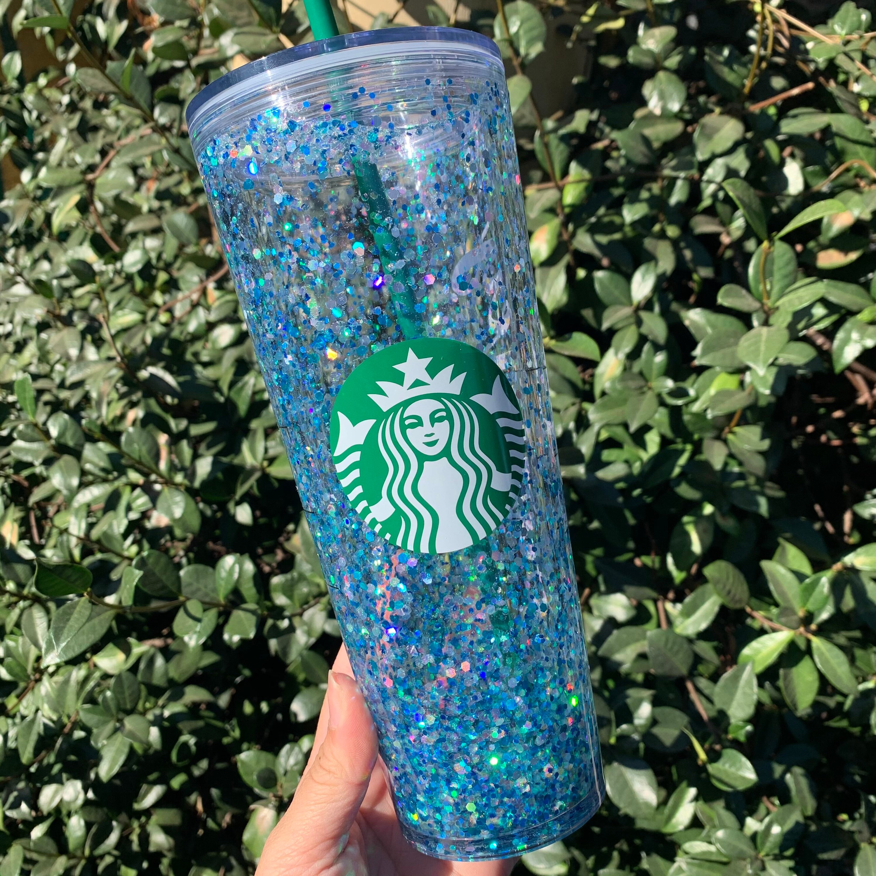 Custom GLITTER Tumbler Floating Glitter Tumbler Snow Globe Etsy