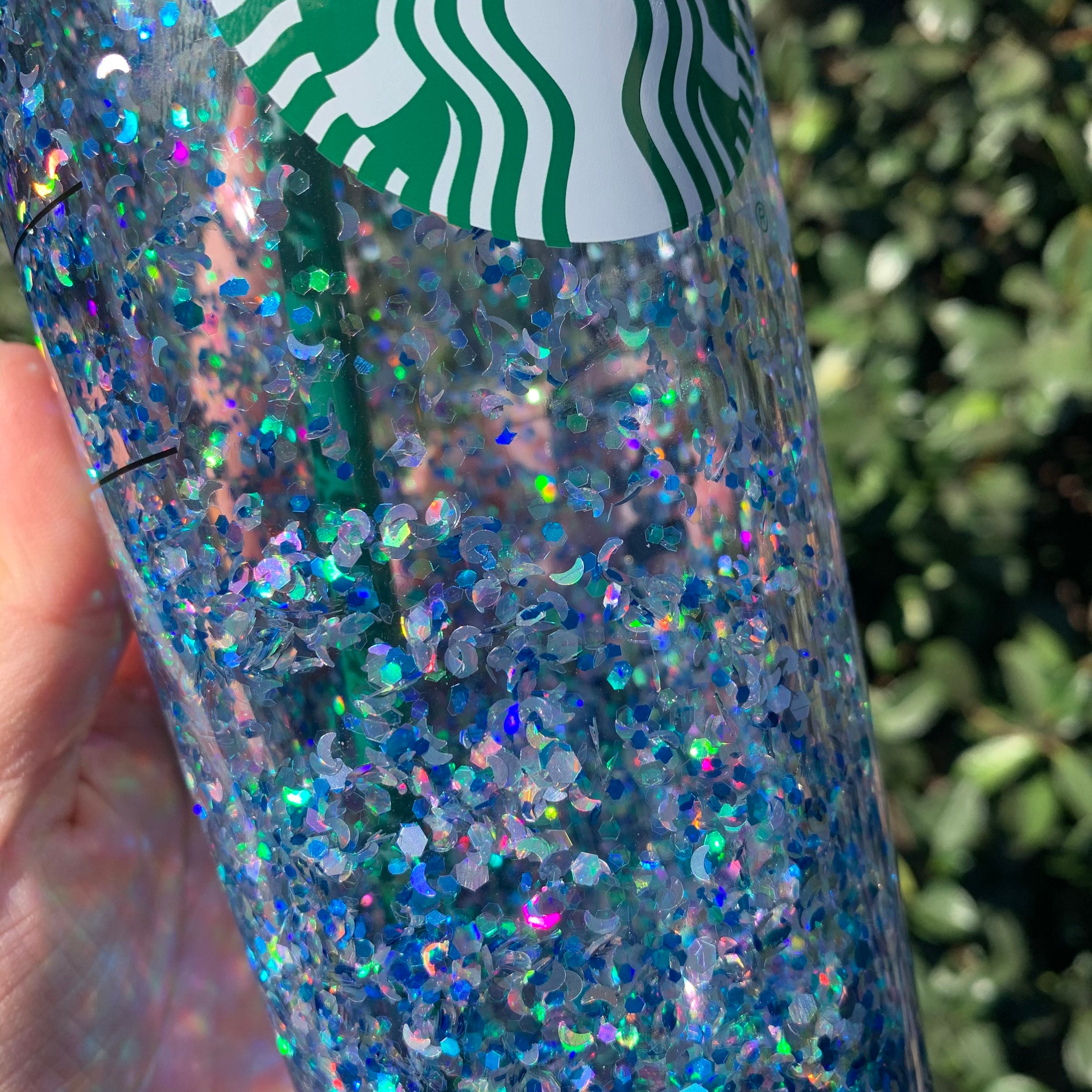Custom GLITTER Tumbler Floating Glitter Tumbler Snow Globe Etsy