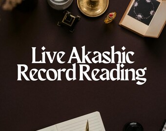 Lectura de Registros Akáshicos en Vivo 60 min. Vidas Pasadas. Influencias Kármicas.