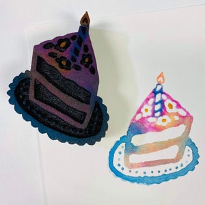 Piece of Cake - Foam Stamp designed by Kae Pea