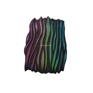 Zebra Stripes - Foam Stamp designed by Maxi Moon