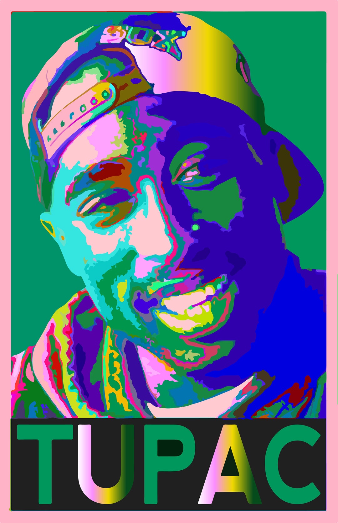 Digital Download Inspired by 2 Pac PNG File - Etsy Australia