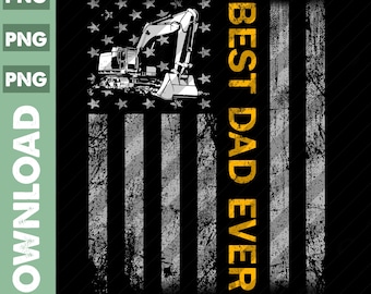 Heavy Equipment Operator PNG / Operator Png / Operator Lover / Operator Gift For Men / Heavy Equipment Operator Best Dad Ever Png