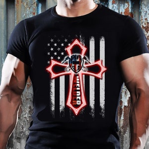 Welder Shirt | Welding Tshirt | Welder Gift | Gifts for Welders | Welder American Flag Cross Shirt
