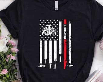 Carpenter Hoodie | Carpenter Shirt | Carpenter Tshirt | Carpenter Gift | Carpenter Hoodie | Carpenter USA Flag Shirt
