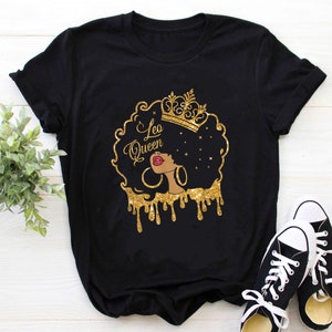 Leo Queen Shirt, Leo Shirt, Leo Zodiac Shirt, August Birthday Shirt, September Birthday, Leo Gift, Leo Astrology, Leo Birthday Shirt