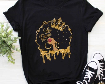 Leo Queen Shirt, Leo Shirt, Leo Zodiac Shirt, August Birthday Shirt, September Birthday, Leo Gift, Leo Astrology, Leo Birthday Shirt