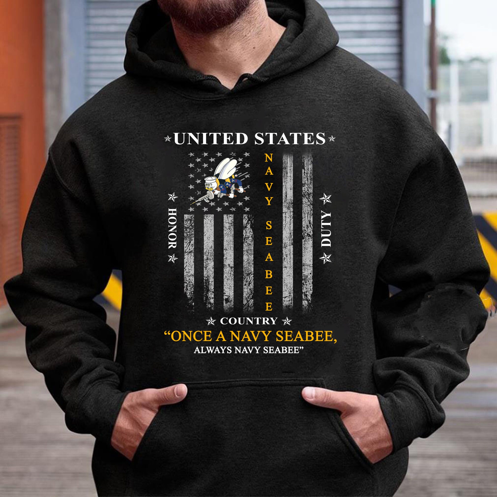 Navy seabee hoodies hotsell