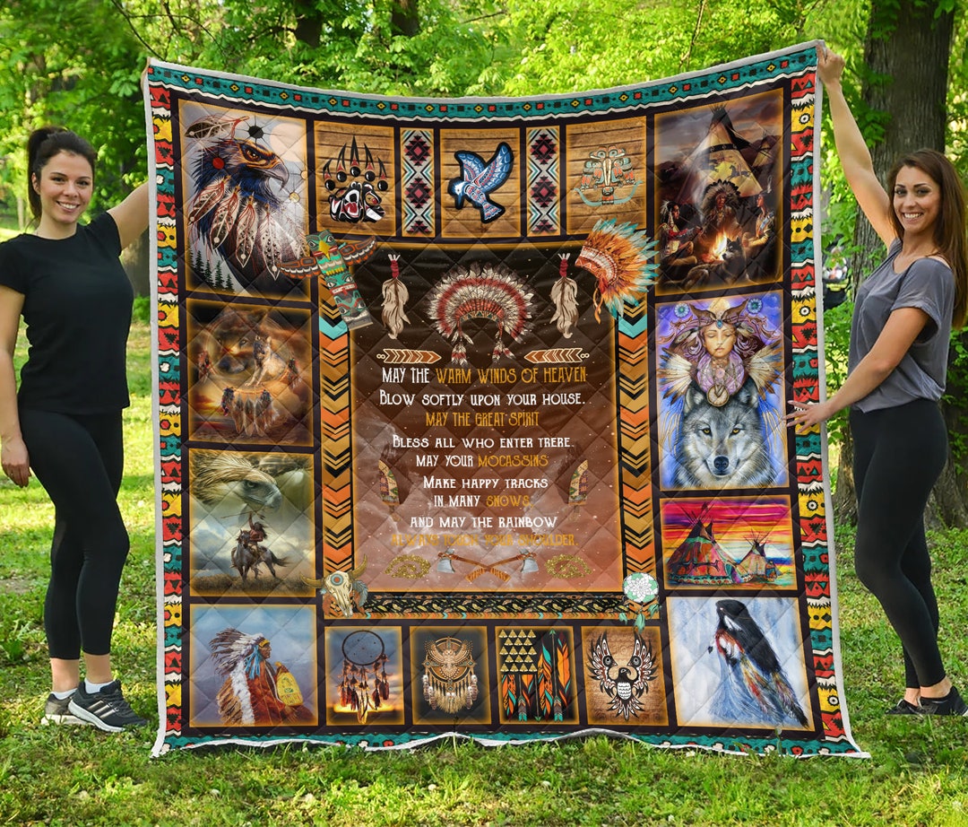 Native American Quilt / Native American Christmas Quilt / Native ...