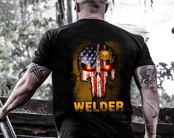 Welder Shirt | Welding Tshirt | Welder Gift | Gifts for Welders | Skull Welder Shirt
