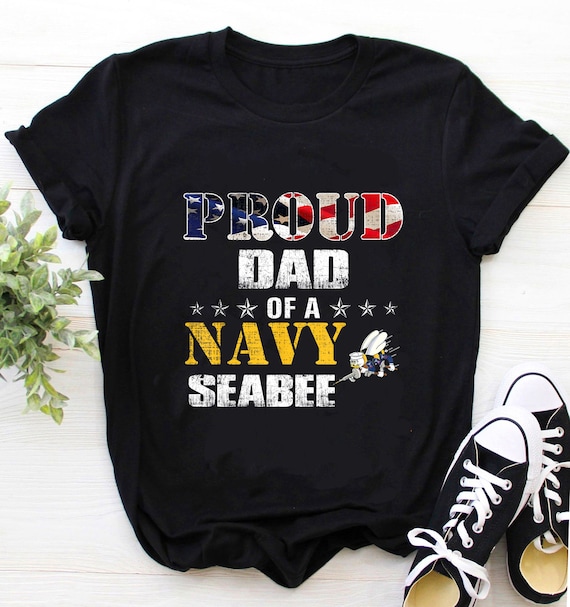 Proud Navy Seabee Mom Christmas Gift T-Shirt Proud Navy Seabee Mom Christmas Gift T-Shirt