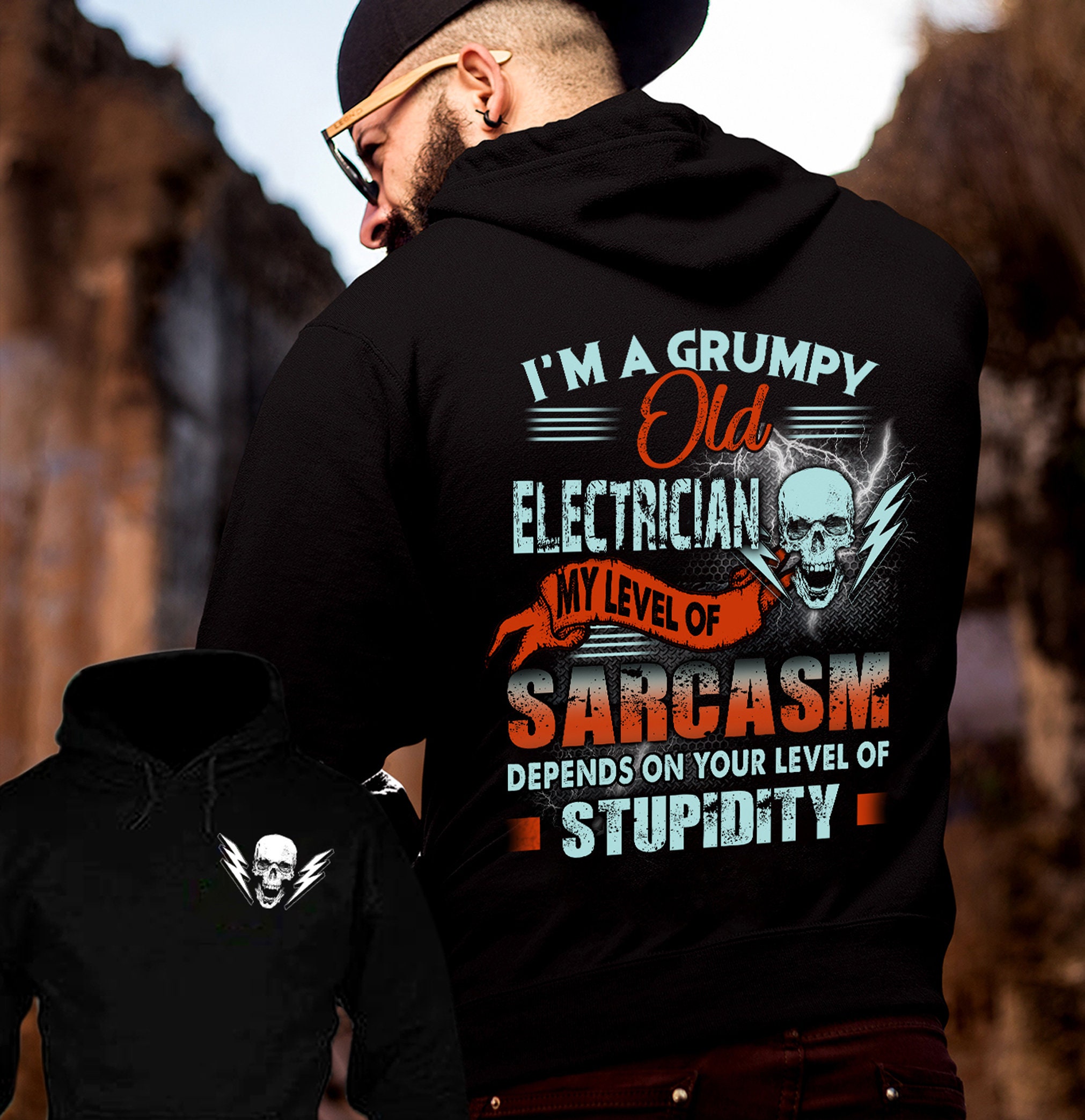 Grumpy Old Electrician T-Shirt Grumpy Old Electrician T-Shirt