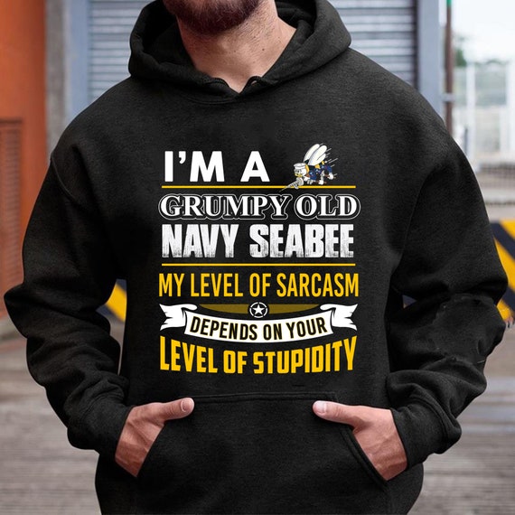 Navy Seabee - I'm A Grumpy Old Navy Seabee T-Shirt Navy Seabee - I'm A Grumpy Old Navy Seabee T-Shirt