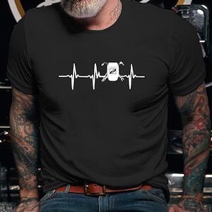 Welder Shirt | Welding Tshirt | Welder Gift | Gifts for Welders | Welder Heartbeat Shirt