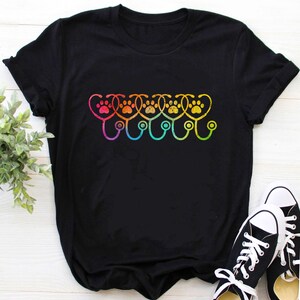 Vet Tech Shirt / Veterinary Shirt / Vet Tech Gift / Gifts for Vet tech / Veterinarian Shirt / Veterinary Gift / Veterinary Rainbow Shirt