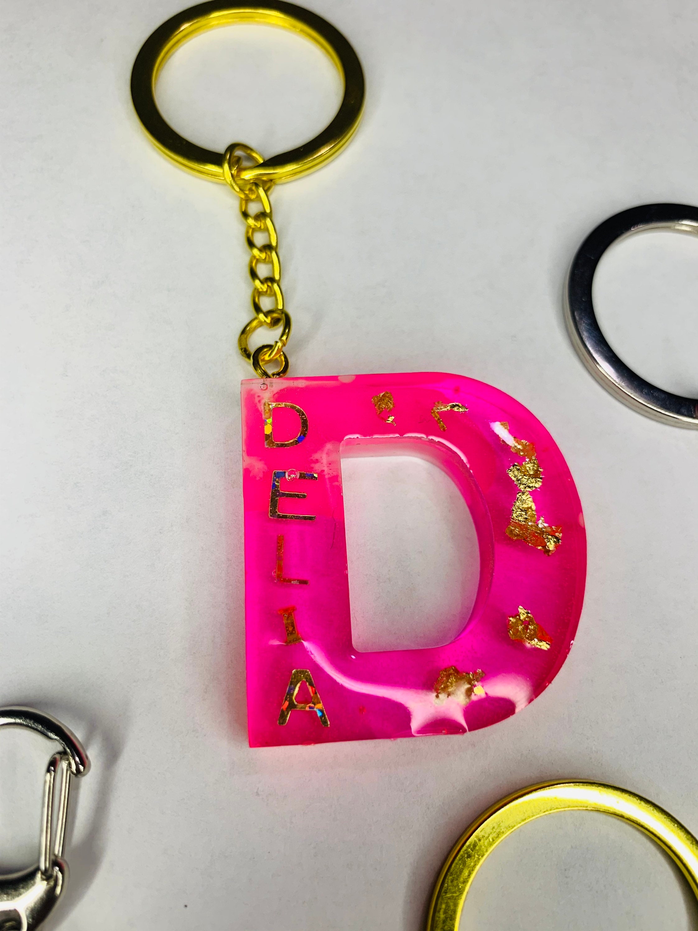 Resin Keychains on Sale Etsy