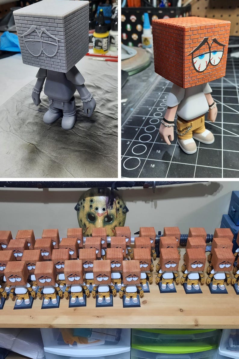 Custom 3D Print Service | Resin & FDM | Miniatures, Parts, Models afbeelding 9