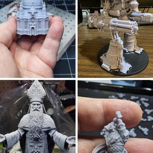 Custom 3D Print Service | Resin & FDM | Miniatures, Parts, Models afbeelding 5
