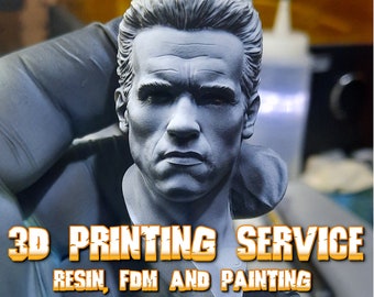 Custom 3D Print Service | Resin & FDM | Miniatures, Parts, Models