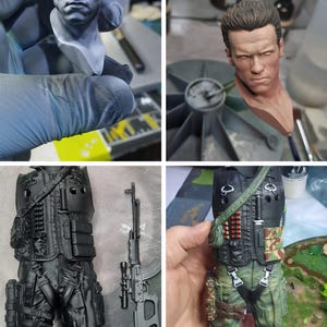 Custom 3D Print Service | Resin & FDM | Miniatures, Parts, Models afbeelding 2