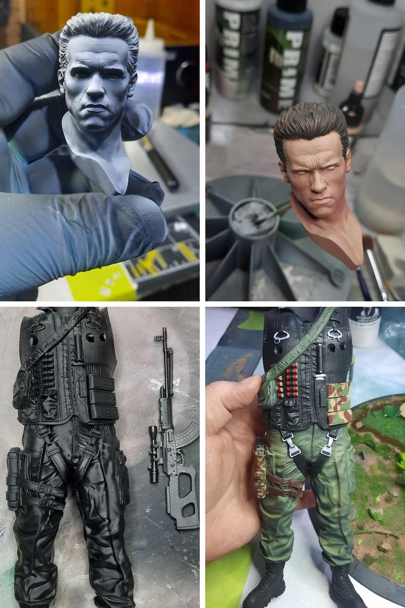 Custom 3D Print Service | Resin & FDM | Miniatures, Parts, Models afbeelding 2
