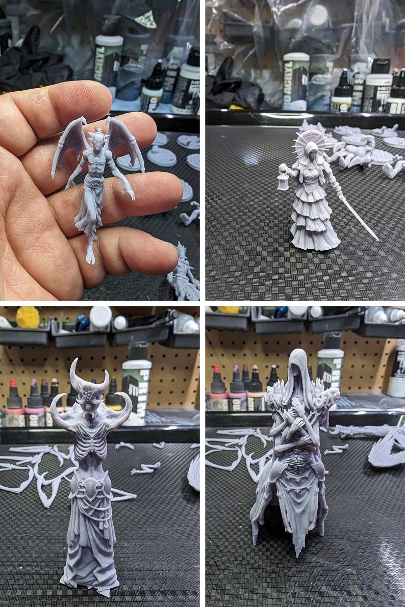 Custom 3D Print Service | Resin & FDM | Miniatures, Parts, Models afbeelding 6