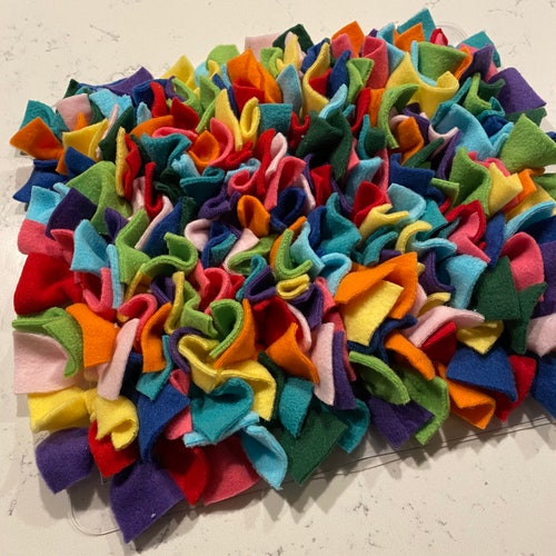 Snuffle Mat Dog Snuffle Mat Dog Toy Cat Toy Pet Training Etsy