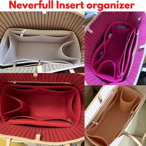 Neverfull PM MM GM Handbag organizer Insert Liner -Free uk delivery