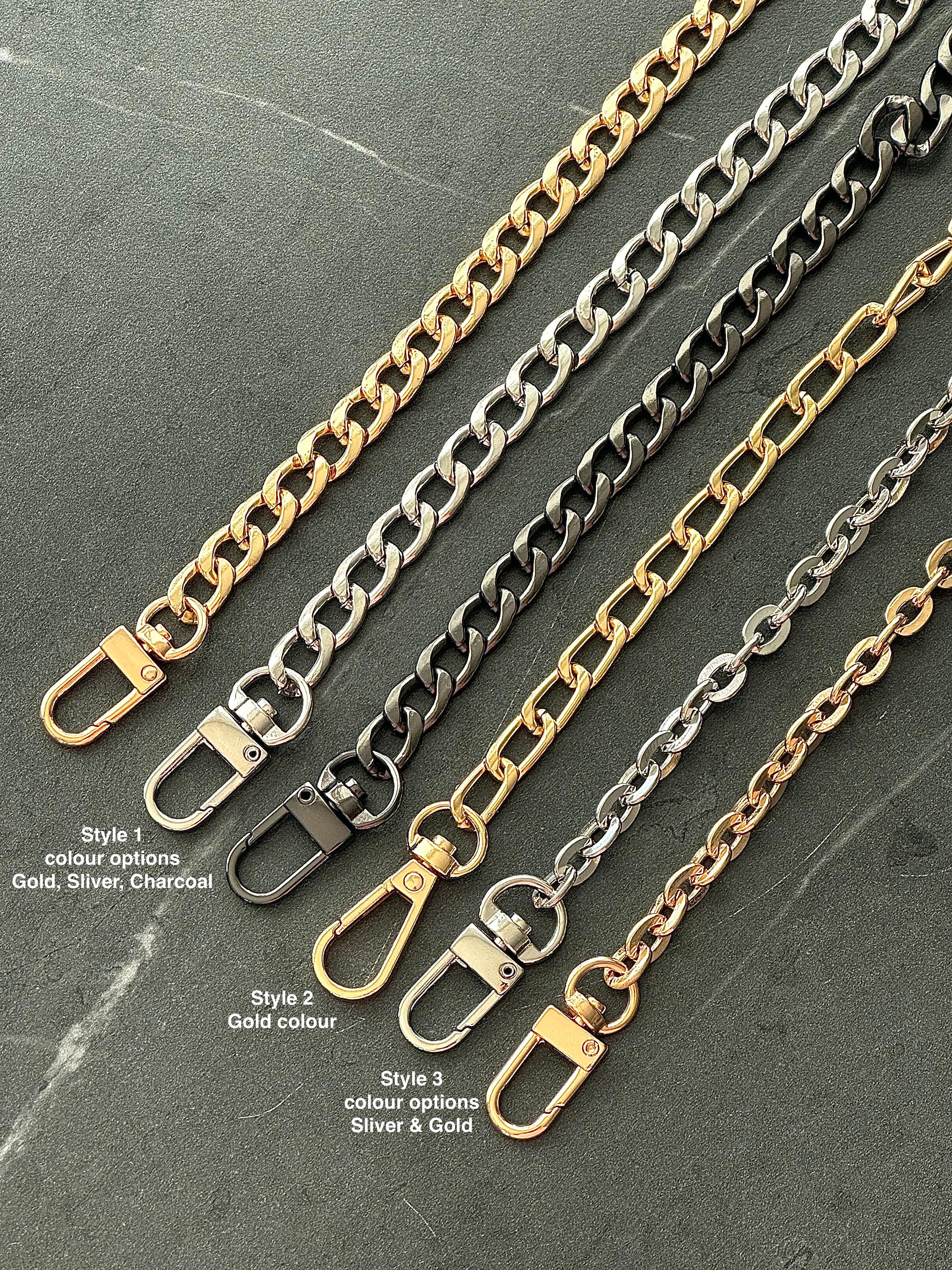 Snake Chain Purse Strap - Etsy Australia