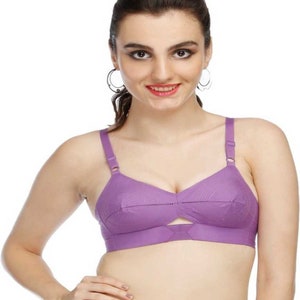 Buy New With Tags Vintage Bali Flower Full Support Underwire Bra Light  Beige 38C Online in India 