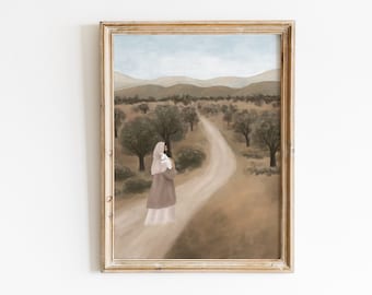 Jesus Art Print: LDS Christian Kunstwerk (Digitaler Download)