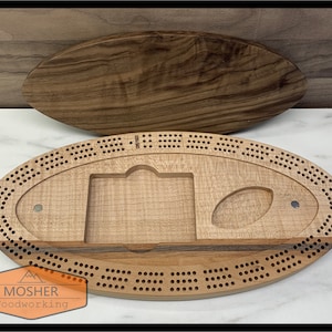 Cribbage Board With Storage - Card and Board Game