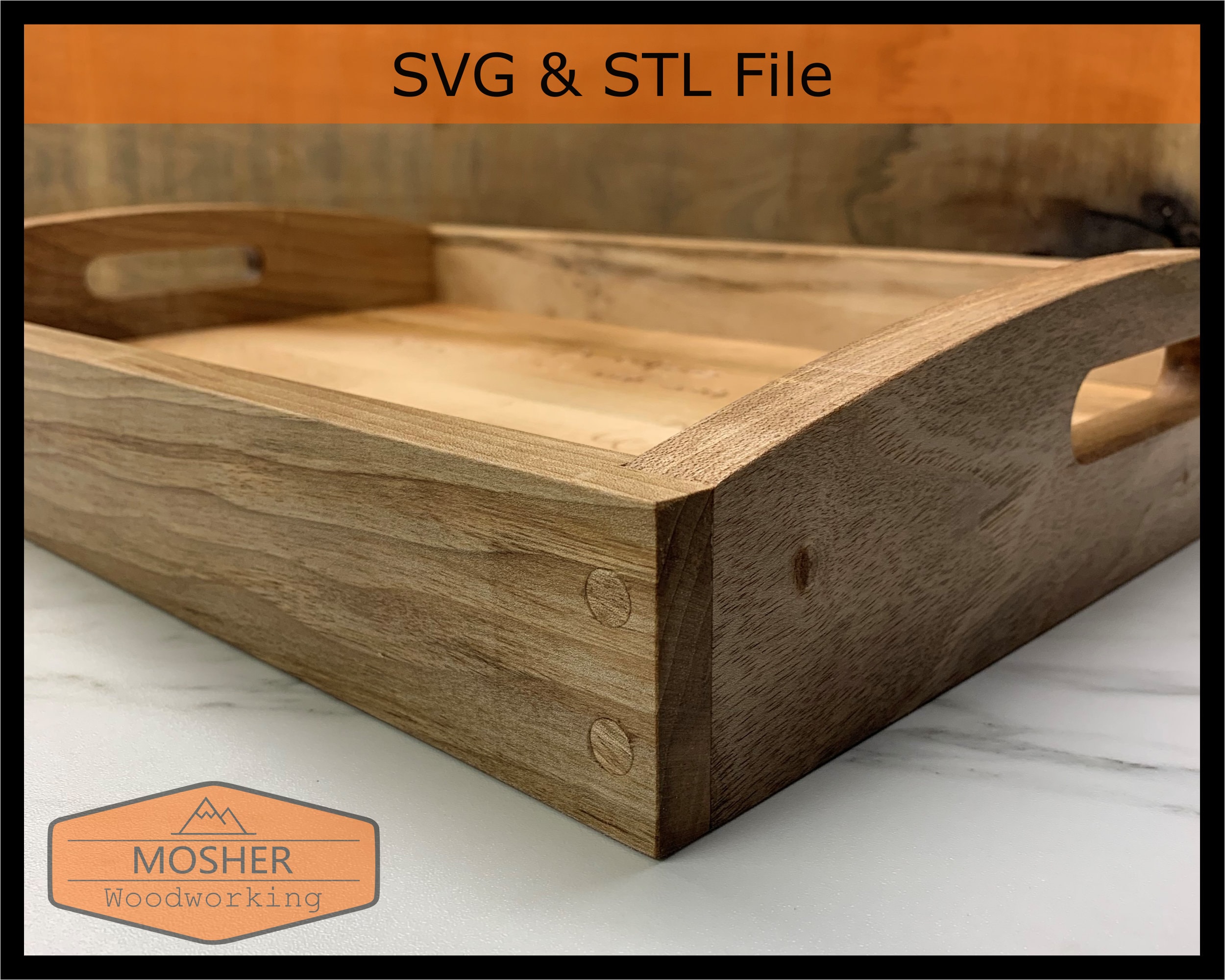 Serving Tray SVG & STL Files Etsy Canada