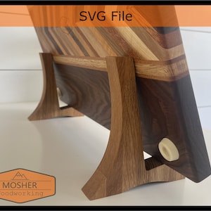 Schneidebrett Stand SVG-Dateien - 3 verschiedene Designs