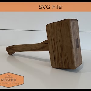 Wooden Mallet SVG
