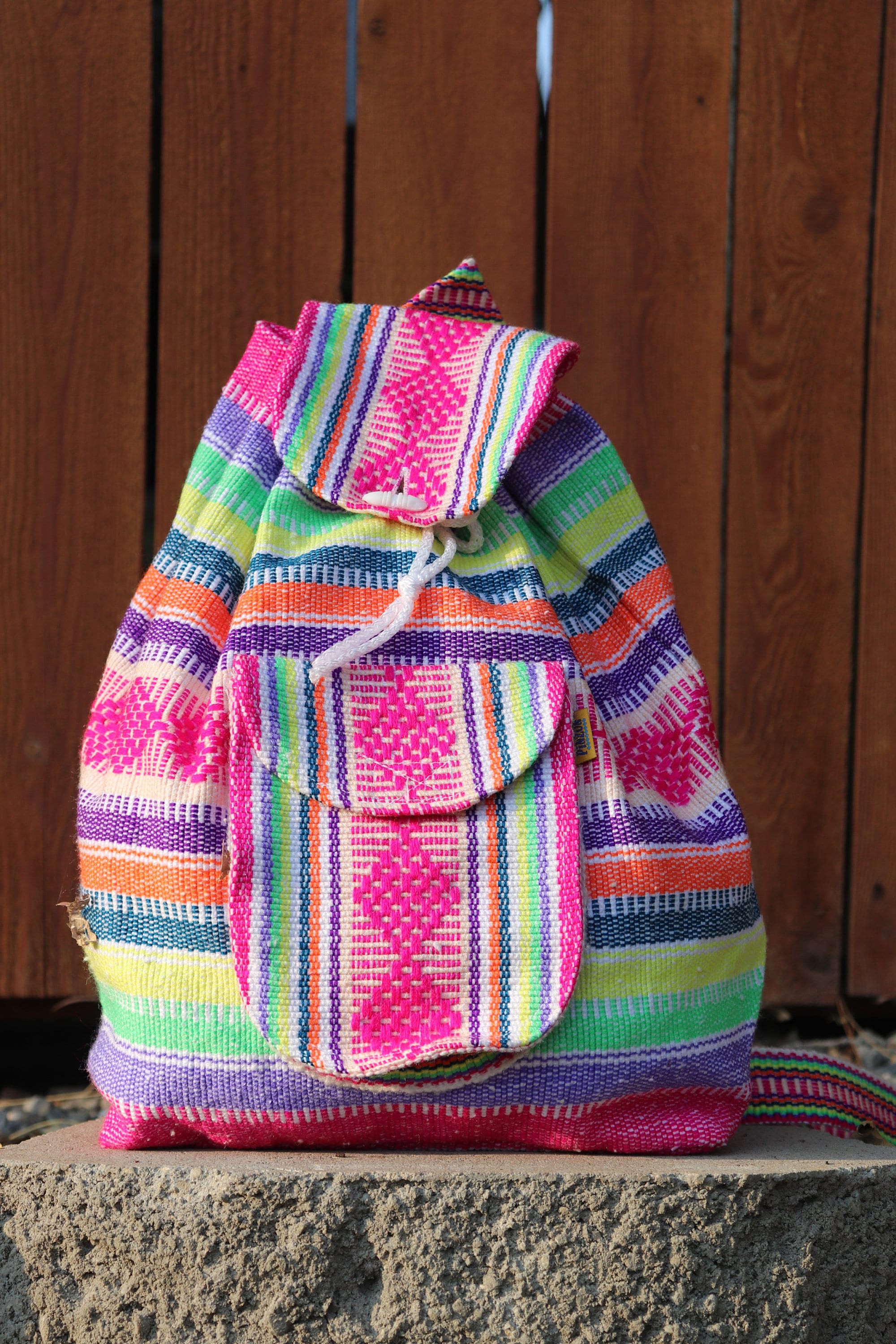 Baja Backpack Mexican Etsy