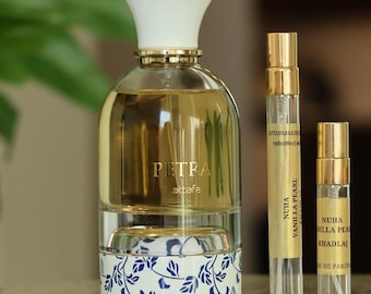 Petra by Lattafa Perfume Sample: Floral Gourmand with Vanilla Coconut