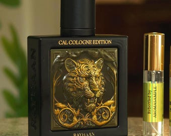 Parfum Unisexe RAYHAAN Tiger Cal Cologne - Extrait De Parfum 100 Ml Spray, Neuf