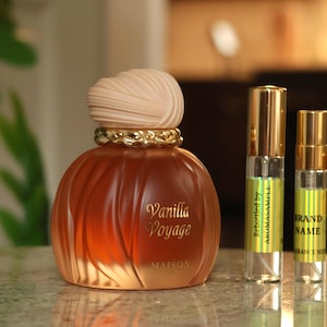 Vanilla Voyage Perfume Sample: Caramel Honey Arab Fragrance - Travel Size