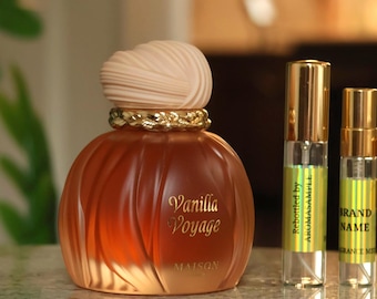 Vanilla Voyage Maison Asrar Perfume Sample: Caramel Honey Arab Fragrance - Travel Size