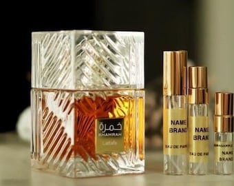 KHAMRAH Lattafa Perfume Sample: Middle Eastern Arab Travel Size