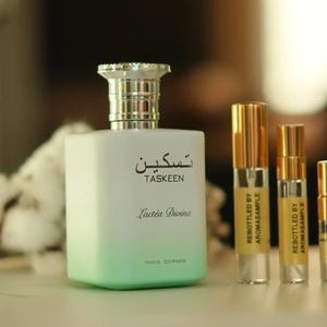 Taskeen LACTEA DIVINA Perfume Sample: Floral Woody Musk (1-10 ml)