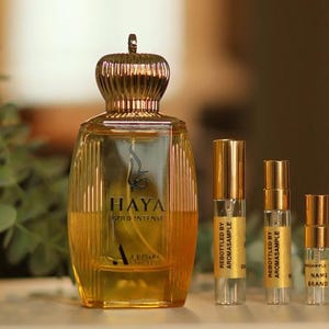 HAYA GOLD INTENSE Aroma Concepts Perfume Sample 1 ml, 2ml, 3ml, 5ml, 10ml | Middle Eastern Arab Sample Bundle | Travel Size | Gifts for Her