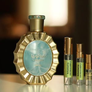 Victoria Lattafa Perfume • Custom Mini Fragrance Spray • Feminine Scent with Creamy Lemon & Vanilla • Choose Size