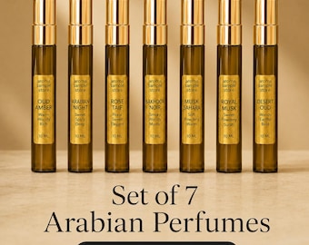 Choose Any 7 Perfume Samples | Build Your Own Discovery Set | Middle Eastern & Arabic Perfume Sample Kit | Custom Scent Discovery
