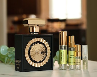 NEBRAS Lattafa Perfume Sample: Creamy Vanilla, Red Berries (1ml-10ml Decant