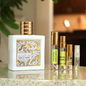 Qaed Al Fursan UNLIMITED Lattafa Perfume SAMPLE 2ml, 3ml, 5 ml, 10ml | Middle Eastern Arab Samples | Travel Size | Coco Vanille Twist
