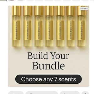 Perfume Sample Set: Custom Fragrance Discovery Kit - Choose Any 7 Scents
