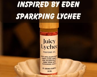 Juicy Lychee Perfume Oil | Fruity Floral Fragrance, Inspired by Eden Sparkling Lyche